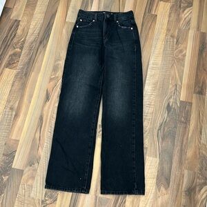 Garage 90’s Straight black jeans